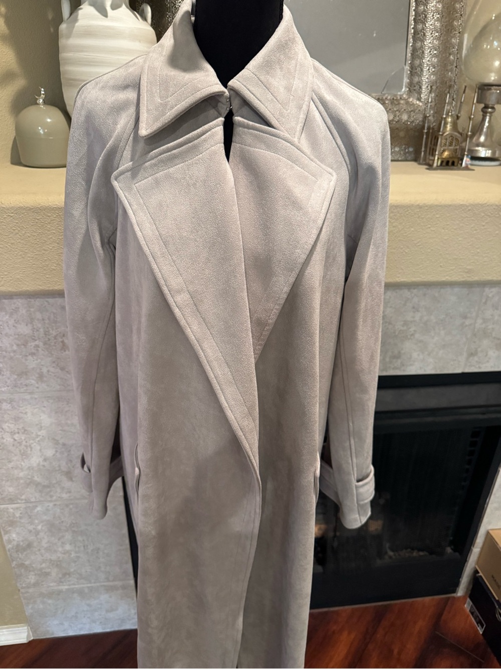Gray Bagatelle Coat — Worn Once — Excellent Condition